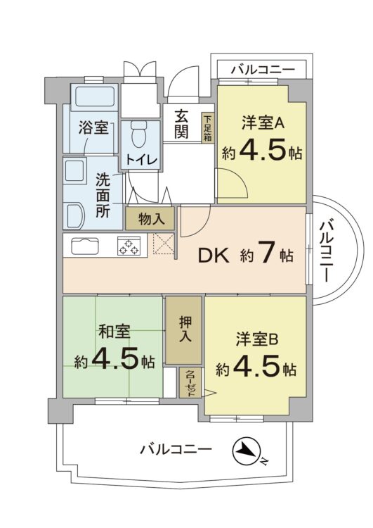 ロワールマンション上山門