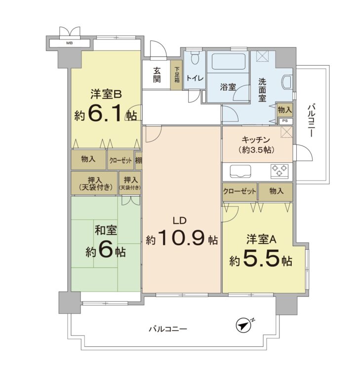 																ベルヴィ香椎五番館									